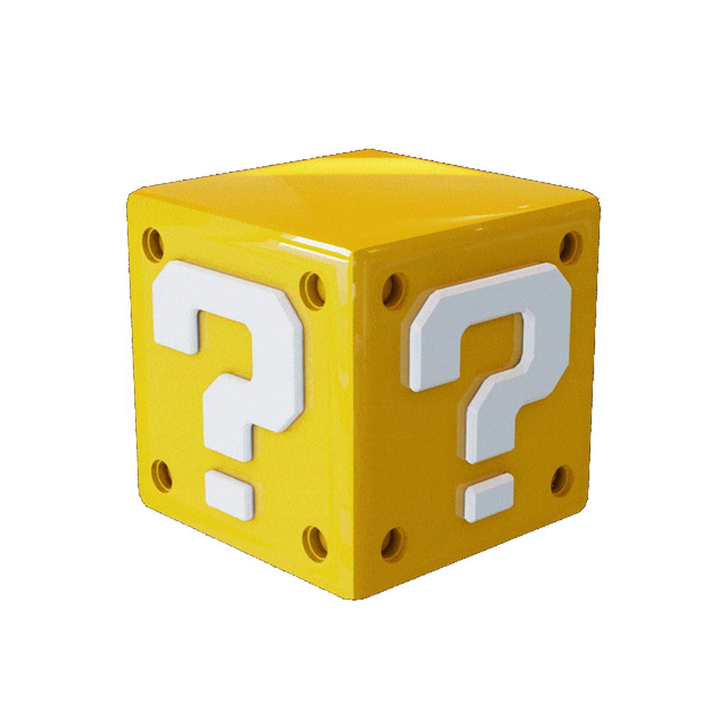 Spinning question block
